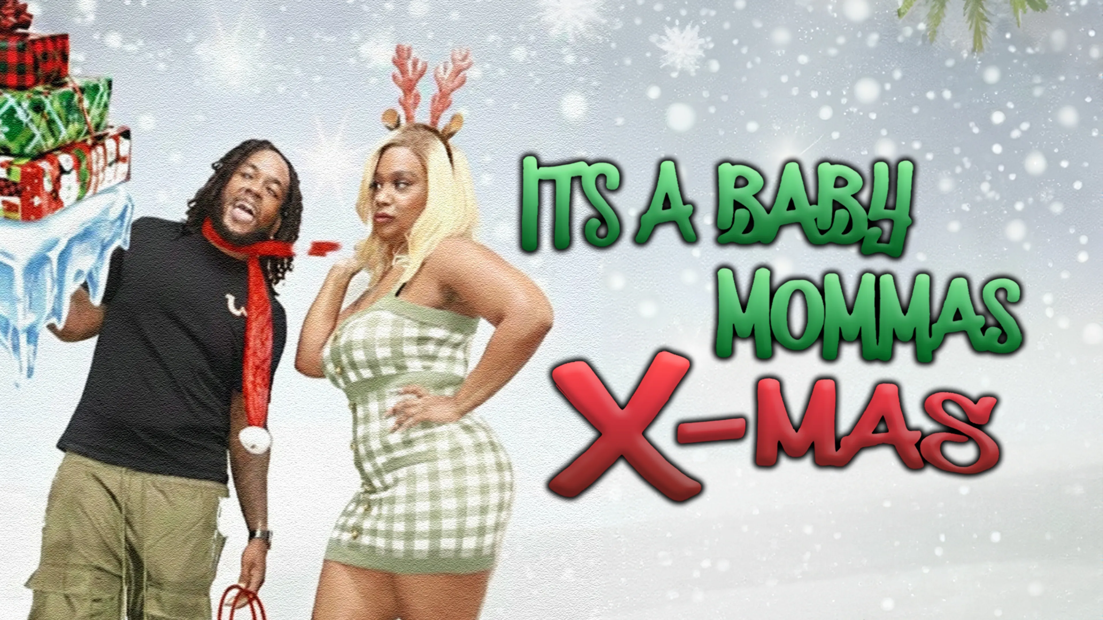 Its A Baby Mommas Xmas poster